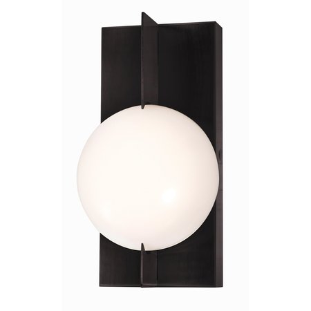 AFX Gates 12" LED Wall Sconce - Black GATS0610L30D1BK